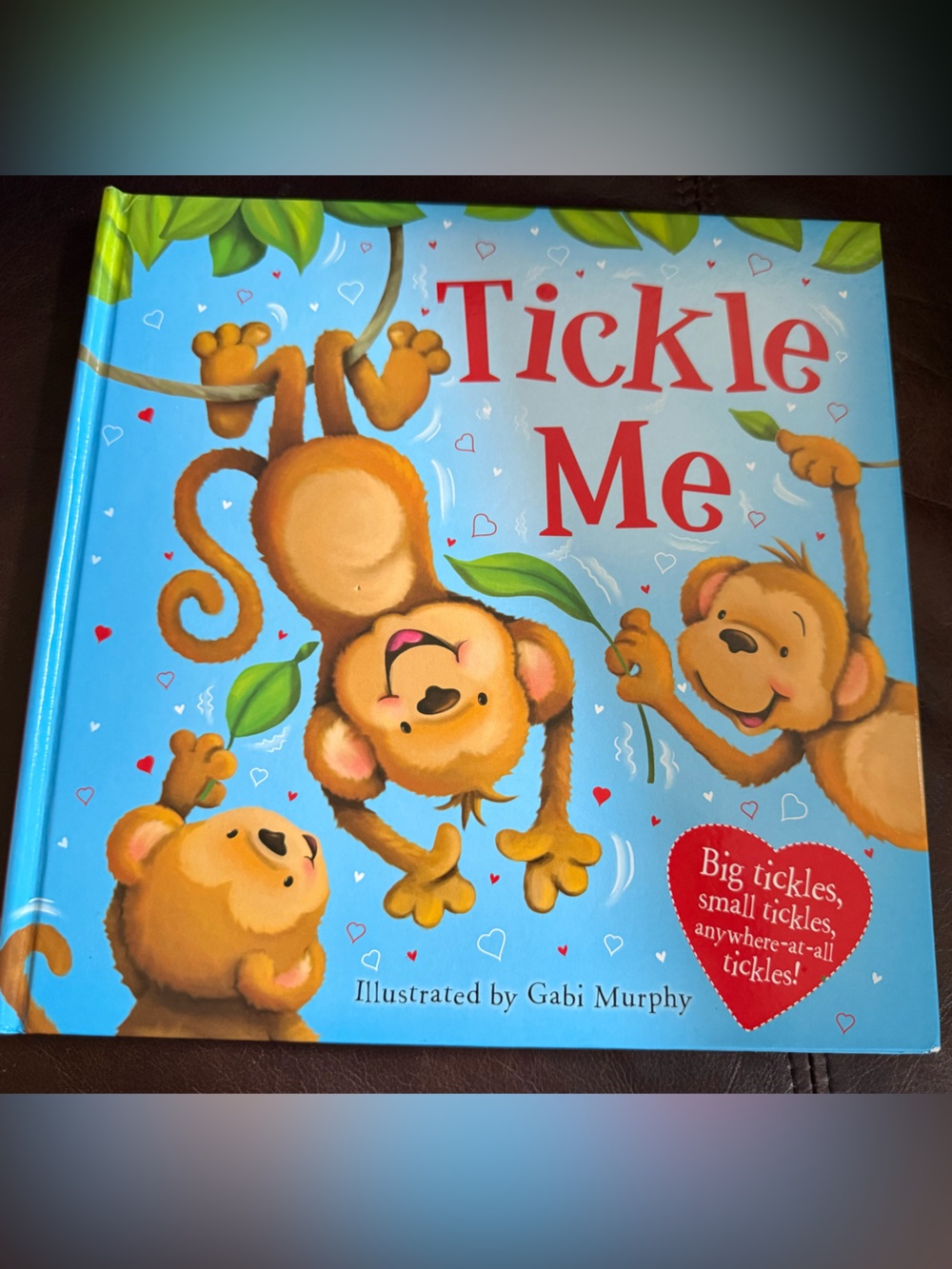 Tickle Me Interactive Kids Toy Book - Blue